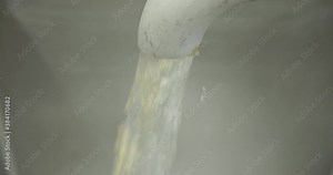 Water flowing out of pipe, Anseong, Gueonggi, South Korea