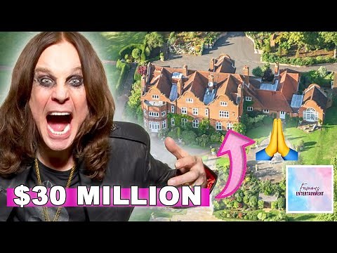 Inside Ozzy Osbourne’s Final UK Mansion | House Tour 2025 | In Memory
