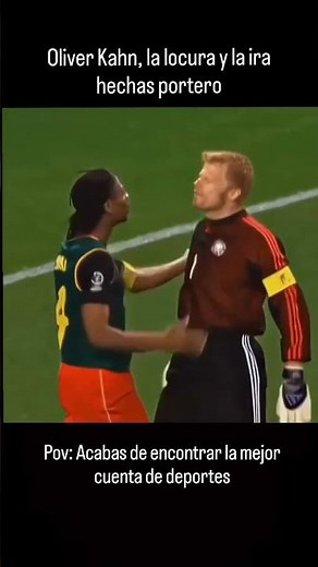 OLIVER KAHN GERMAN WALL – legendary goalkeeper