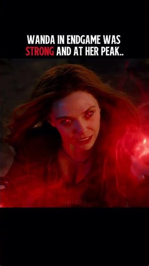 Wanda Was UNSTOPPABLE in Endgame 💥 | #marvel #shorts