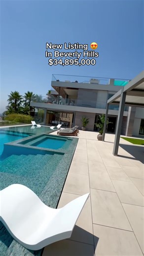 Modern Sanctuary of Unrivaled Luxury, Wellness & Iconic Views! Perched atop the most prestigious promontory in Beverly Hills,