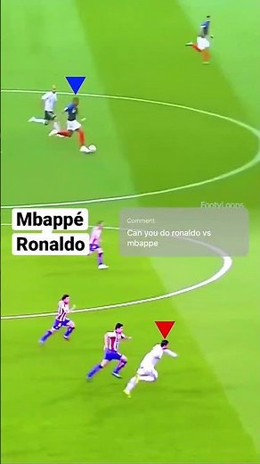 Mbappé vs CR7🏃‍♀️💨 who is faster?🤔