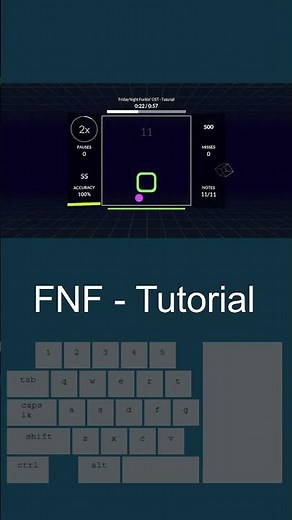 FNF OST - Tutorial 100% Accuracy on Rhythia!