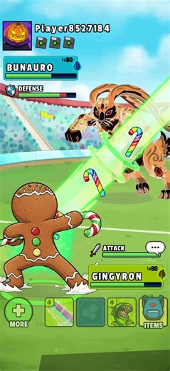 😱 OMG Gingyron new skill candy cane blast dynamons world! New update version 1.12.63 Dynamons team