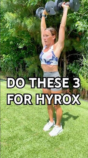 Hyrox Training | 3 Exercises, Full Body