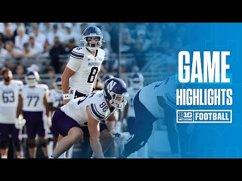 Northwestern vs. Penn State | Highlights | Big Ten Football | 10/11/25
