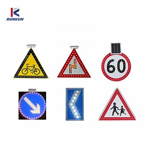 [Hot Item] Road Traffic Circular Square Signboard Speed Limit Road Sign Triangle Traffic Sign