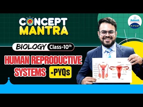 Most Important Biology Chapter 😨 Human Reproductive Systems | Class 10 Boards + PYQs