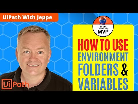 Environment values in UiPath Studio - and a pro-tip from .Net Jeppe :-)