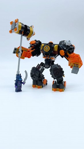 Cole's Elemental Earth Mech! #gifted #rlfm #lego #ninjago #legotok #ninjagotok #legotiktok #cole #ninjagocole #legoleaks