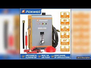 FOXWELL SD101 PRO Car Smoke Leak 12V Automotive EVAP Leakage Gas Leakage Locator Oil Pipe