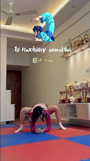 10 best flexibility exercises #exercises #fatloss #fat #flexibility #anime #inosuke #demonslayer