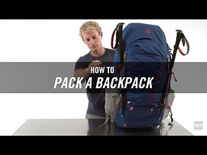 How to Pack a Backpack