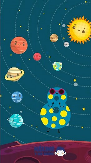 🎵 El número 8 | Canción infantil divertida 🚀