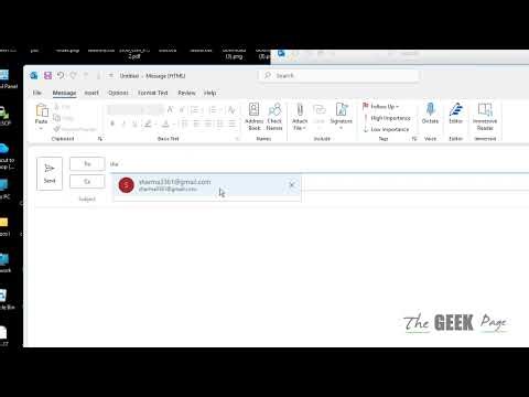How to Delete an autocomplete email address on outlook