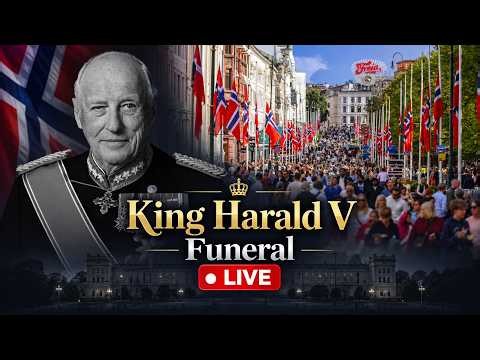 LIVE: King Harald V Funeral | Norway Bids Final Farewell | Royal Family, World Leaders Attend