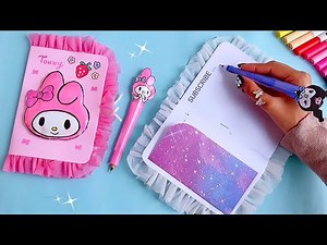how to make squishy notebook / Handmade squishy notebook /easy to make / school craft special