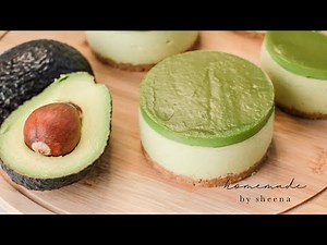 No-Bake Avocado Cheesecake | 아보카도 치즈 케이크 | アボカドチーズケーキ