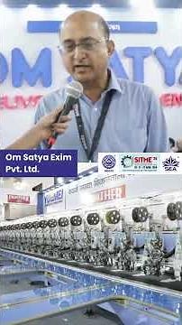 Textile Value Addition Expo| Embroidery machines | Om Satya Exim Pvt Ltd.