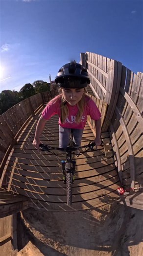 Such a fun new jump line from a few weeks back! 🤟 #mtb #bike #ride #emtb #mtbgirl | Kara Beal