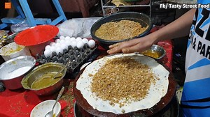 1.8M views · 797 reactions | Chicken Mughlai Paratha. Rs.140. Mama Paratha Center, Rander, Surat. #streetfood #recipe #mughlaifood #indianstreetfood #hindirecipe | Tasty Street Food | Facebook