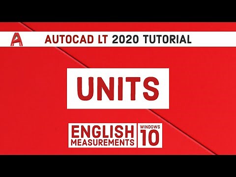 Autocad LT 2020 Tutorial | How to Change the Units and Switch to Different Format