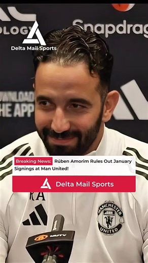 Manchester United manager Rúben Amorim has confirmed that United are NOT planning any signings in the January 2026 transfer window — a big update as the club chase a Champions League spot. Despite injuries and squad absences, Amorim says there have been “no conversations” about strengthening the squad this month. 🗣️ What he said: “The transfer window is not going to change — we have no conversation to have any change in the squad.” Amorim stressed that the focus is on consistency, process and u