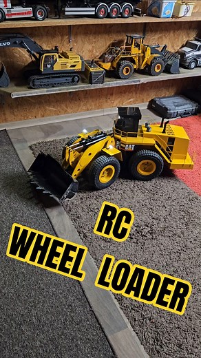 CAT 993K RC WHEEL LOADER #rctrucksandmachines #machinerychannel #automobile #trucking #hobby #toys