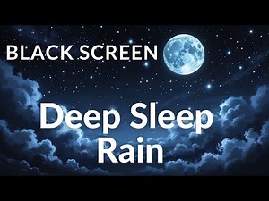 Soothing Gentle Summer Rain Sound for Sleeping 🌧️💤 | Ultimate Sleep Aid