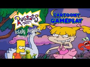 Cartoony Gameplay: Rugrats Totally Angelica Boredom Buster