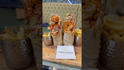 Building the Ultimate Harvester Burrito with New Menu Items