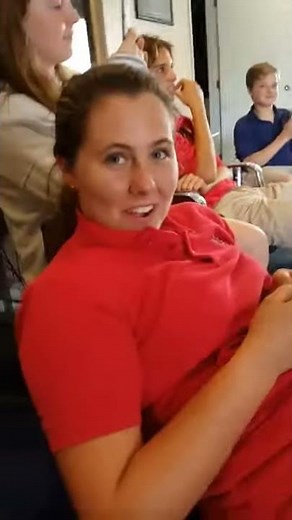 Guy gets rejected in front of the whole class when asking girl to prom.