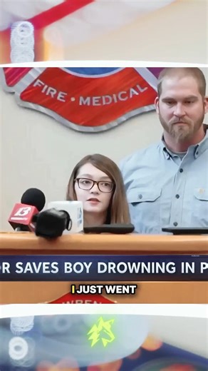 The REAL Reason He Fell Into The Pool With NO HELP Nearby 😱✌🏼 #shorts #trending