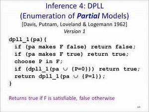 Grad Course in AI (#6): Knowledge Representation, Logic and Satisfiability