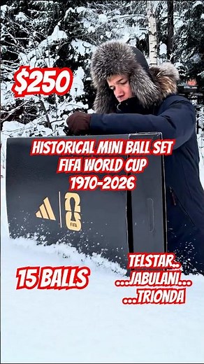 Historical Mini Ball Set FIFA World Cup 1970 - 2026 Adidas / Big Review