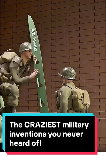 The CRAZIEST military inventions you never heard of! #history #ww2 #military #militaryhistory #ww2history