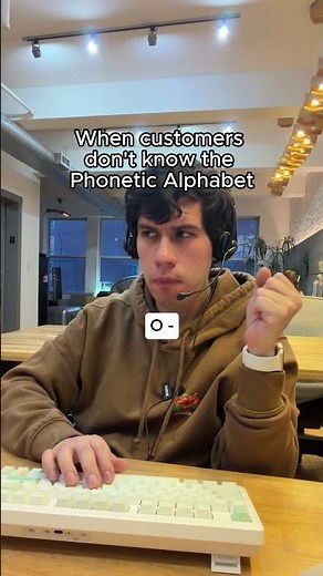 When customers don't know the phonetic alphabet (Noah)