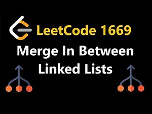 Merge in Between Linked Lists - Leetcode 1669 - Python