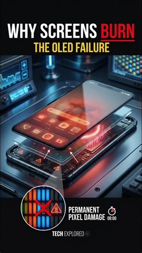 Why OLED Screens Burn In