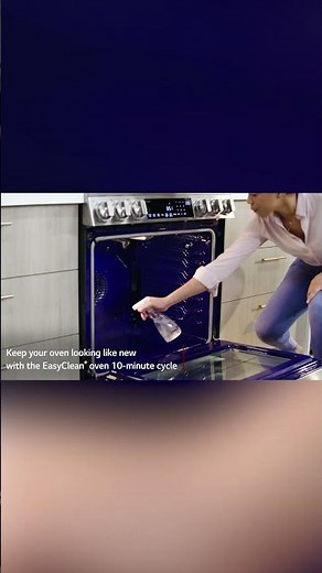 LG InstaView Slide-In Range with Easy Clean
