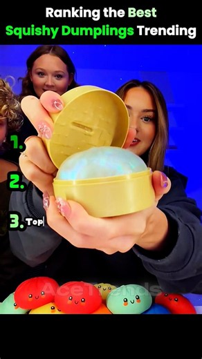 Ranking The Best Squishy Dumplings Viral Moments #shorts #squishy #dumpling #trending #ranking #fyp