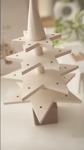 スリコ新商品でXmasインテリアを組み立てPart1【生活音ASMR】木のツリー