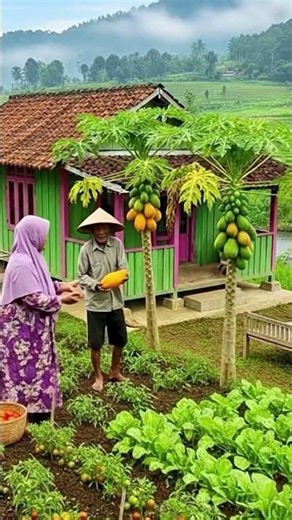 Farmer in Action | Realistic Village Farming Scene