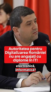 274K views · 3.7K reactions | Autoritatea pentru Digitalizarea României are 250 de angajați. Câți dintre ei credeți că sunt specialiști în IT? | USR | Facebook