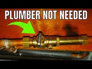 How to Fix Shut Off Valve Leak | Easily Replace It Yourself!
