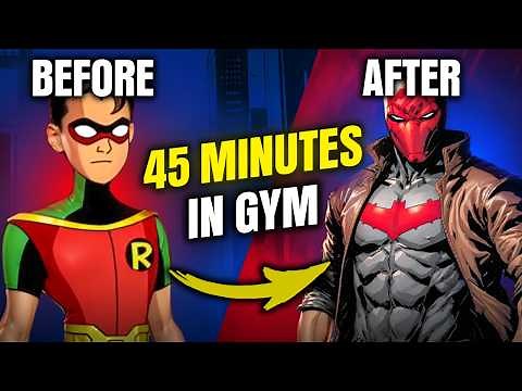 The Red Hood Workout System Will Transform You Into A BADASS (Batman Workout)