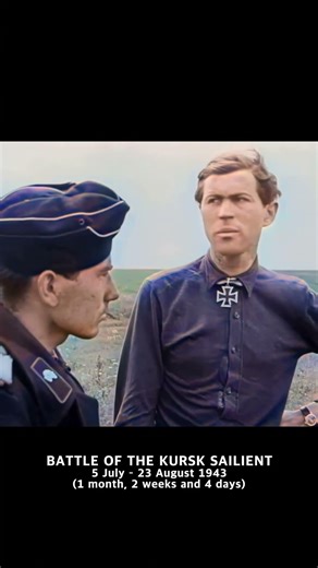 Battle of Kursk, the largest German offensive on the Eastern Front during World War II #ww2 #panzer