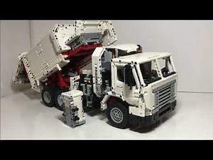 LEGO Technic Motorized Garbage Truck