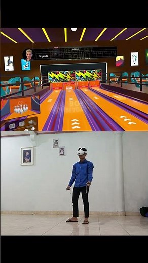 🎮 The Most Realistic VR Bowling Experience | VR Meta Quest 3 #gaming #games #vrarcade