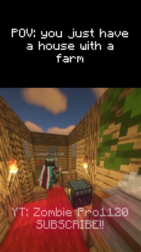 How to Build a SIMPLE FARMHOUSE in Minecraft Hardcore!